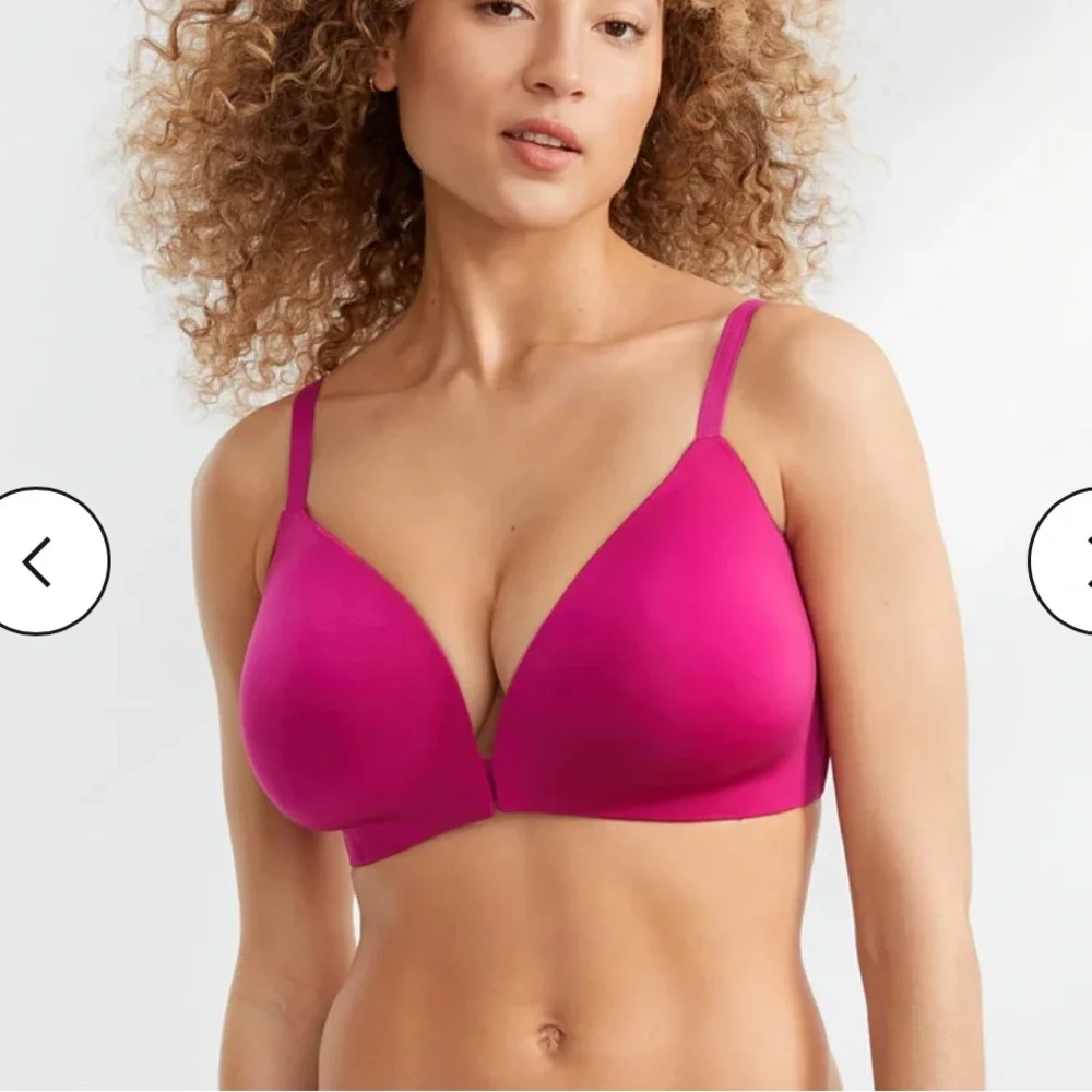 NEW Bare The Wire-Free Front-Close Bra Festival Fuchsia size 30B